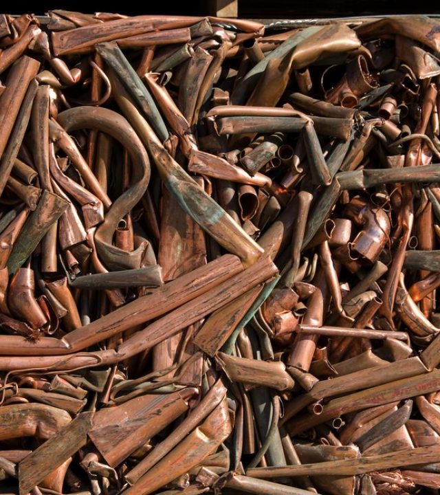 A,Bale,Of,Recycling,Copper A bale of copper to be recycled